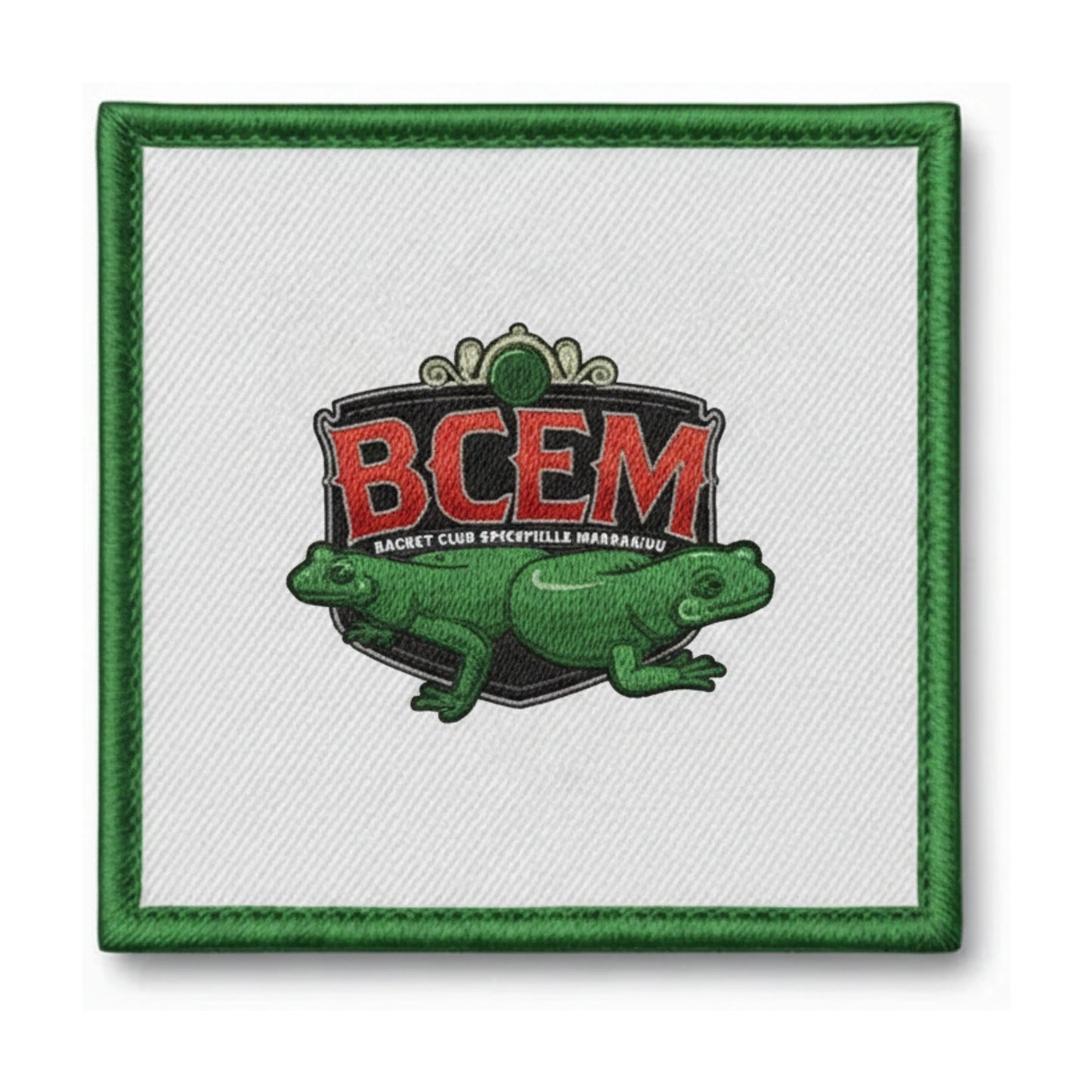 Patch brodé Basket Club Epouville Maneglise Basketball logo