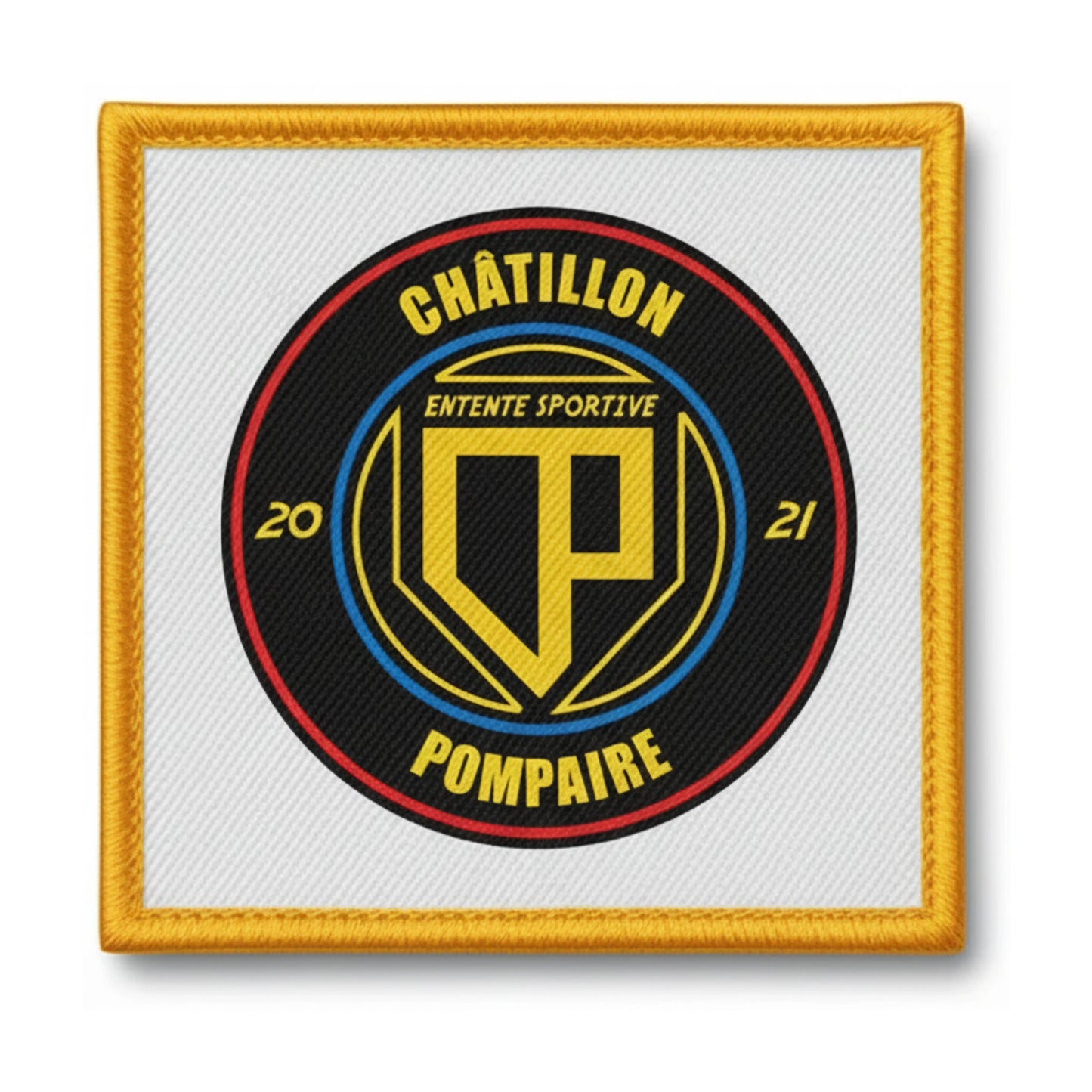 Patch brodé E.S. CHATILLON POMPAIRE Football logo