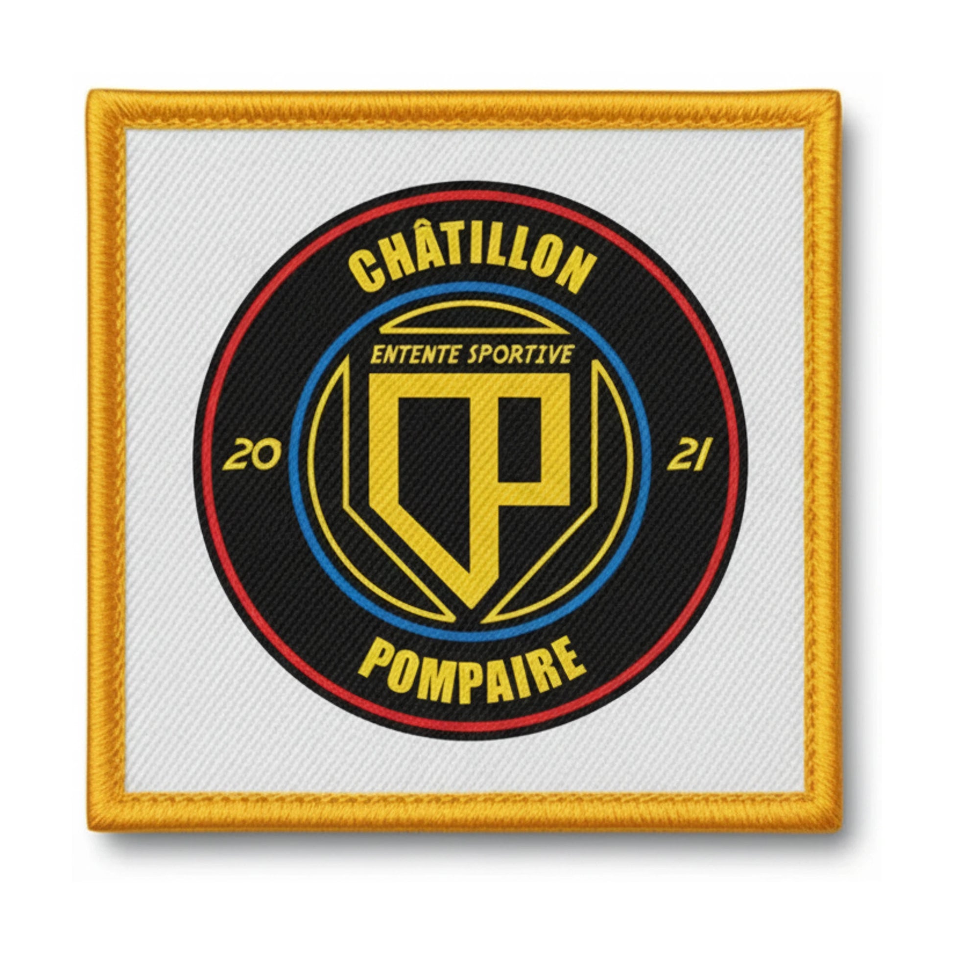 Patch brodé E.S. CHATILLON POMPAIRE Football logo