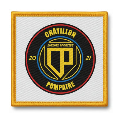 Patch brodé E.S. CHATILLON POMPAIRE Football logo