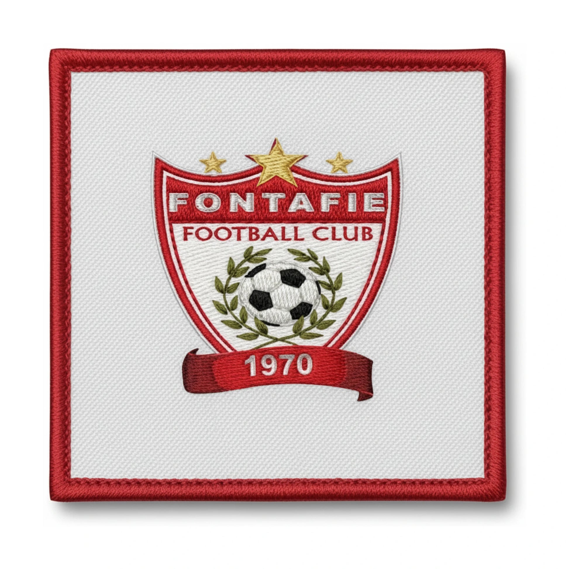Patch brodé FC Fontafie Football logo