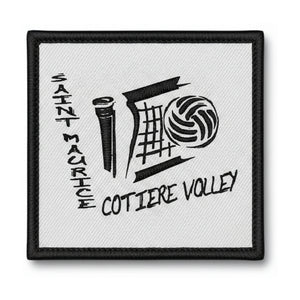 Patch brodé ST MAURICE COTIERE VOLLEY BALL Volley logo