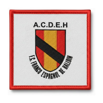 Patch brodé FC Franco Espagnol Halluin Football logo