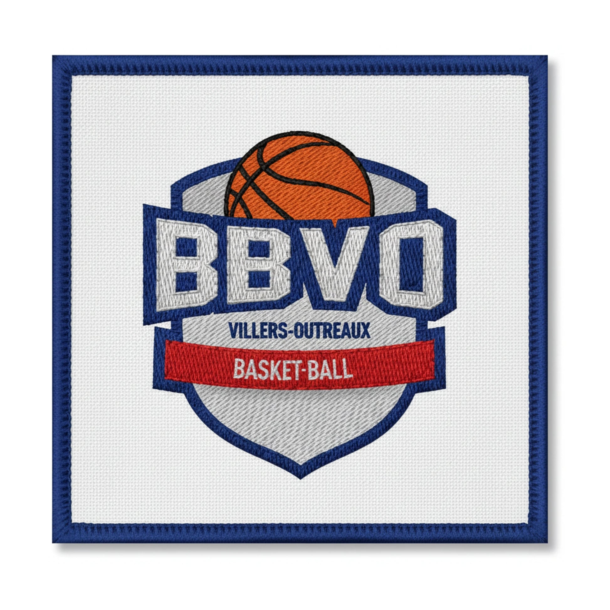 Patch brodé Villers Outreaux Bb Basketball logo
