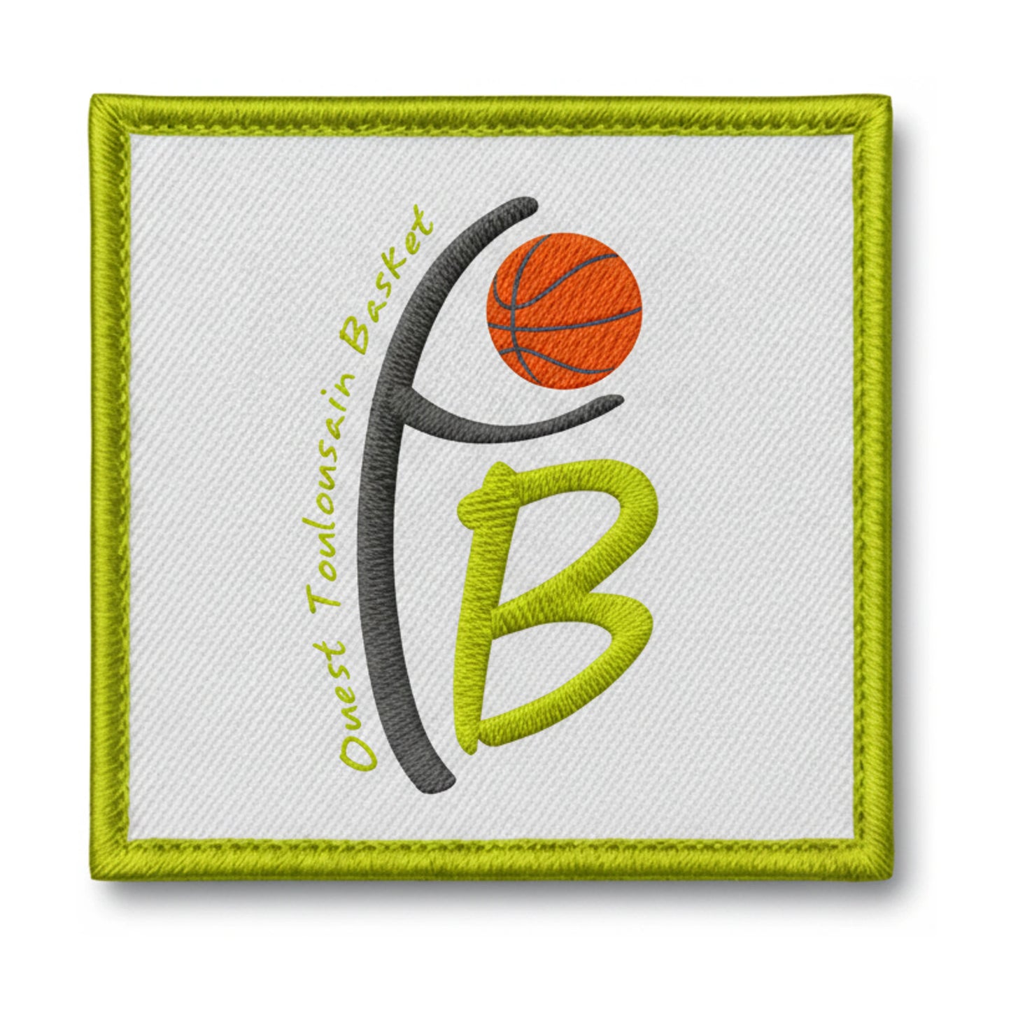 Patch brodé Ouest Toulousain Basket Basketball logo