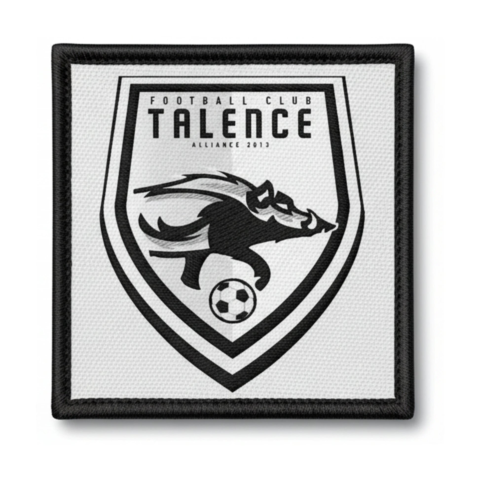 Patch brodé CTRE HOSP.SP. TALENCE Football logo