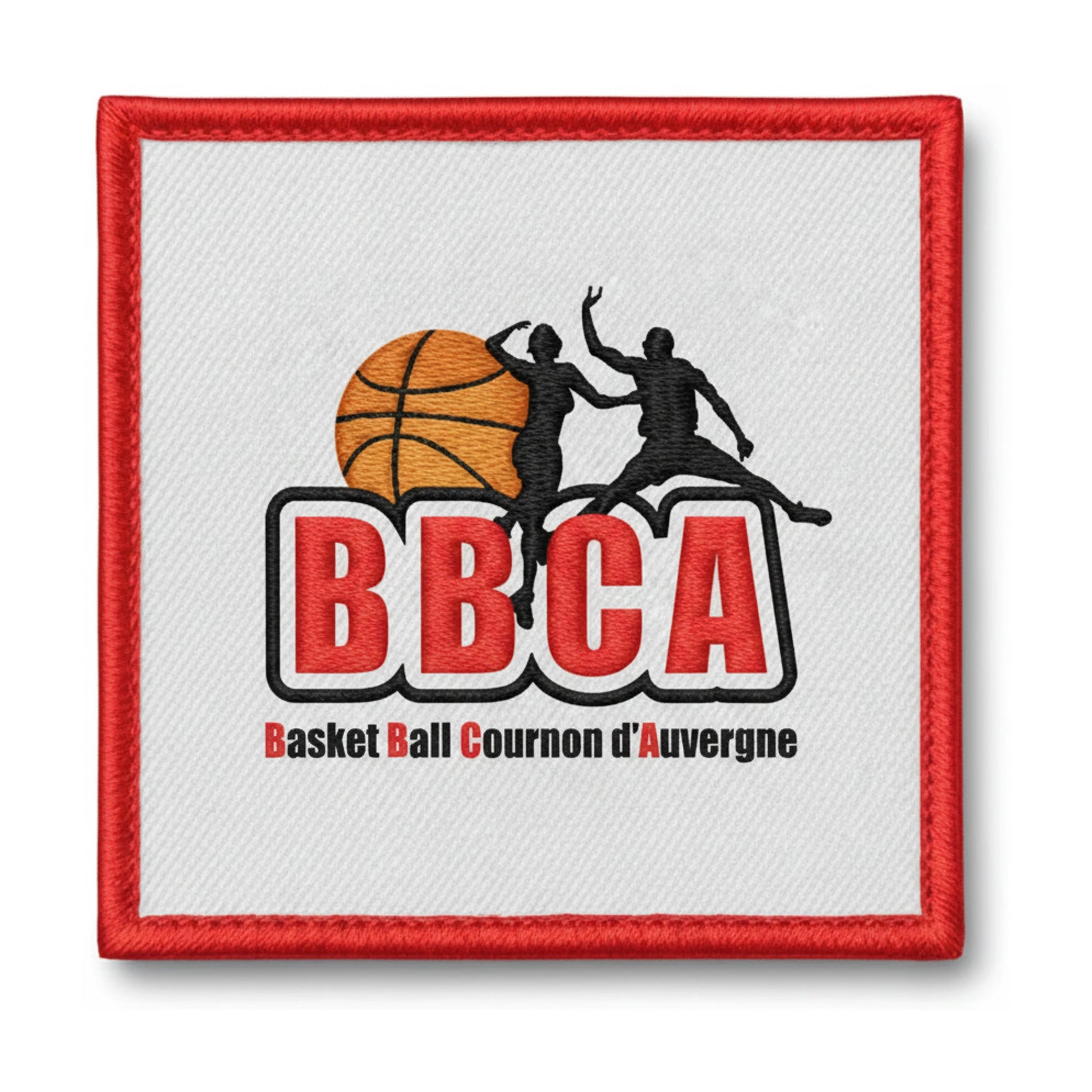 Patch brodé Bb Cournon d'Auvergne Basketball logo