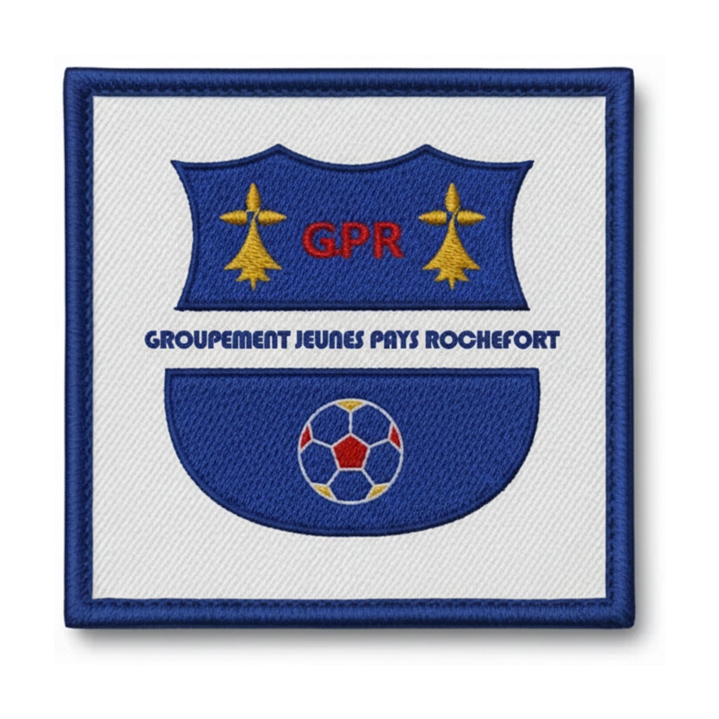 Patch brodé GJ PAYS DE ROCHEFORT Football logo