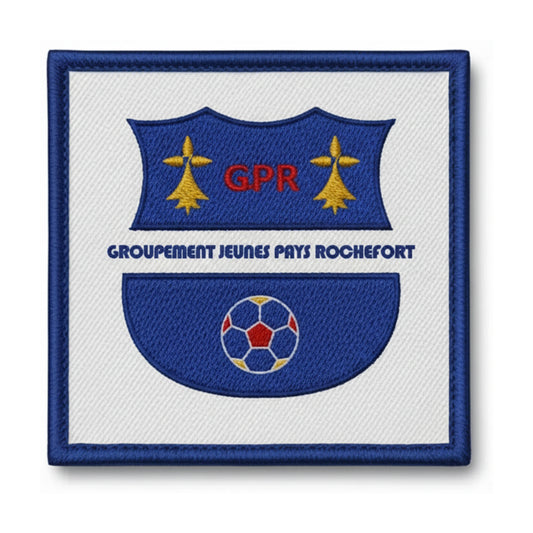 Patch brodé GJ PAYS DE ROCHEFORT Football logo