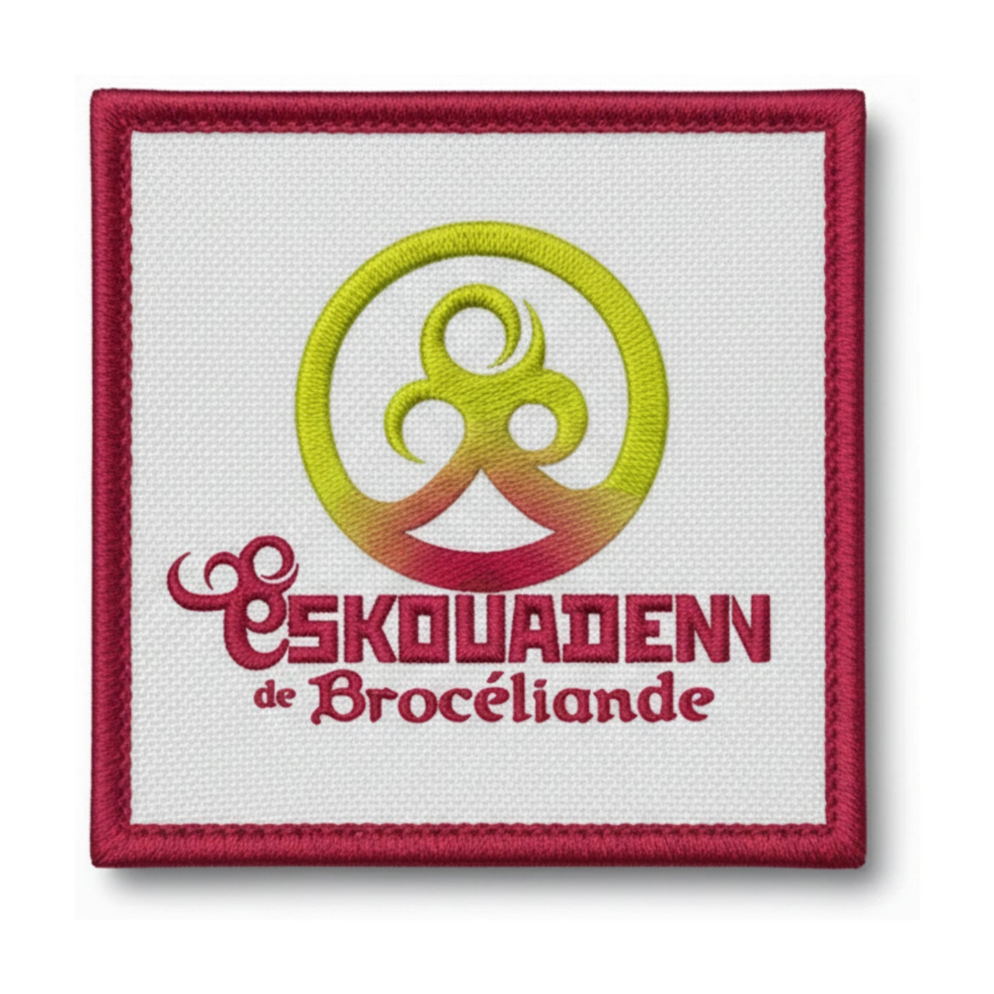 Patch brodé ESKOUADENN BROCELIANDE Football logo