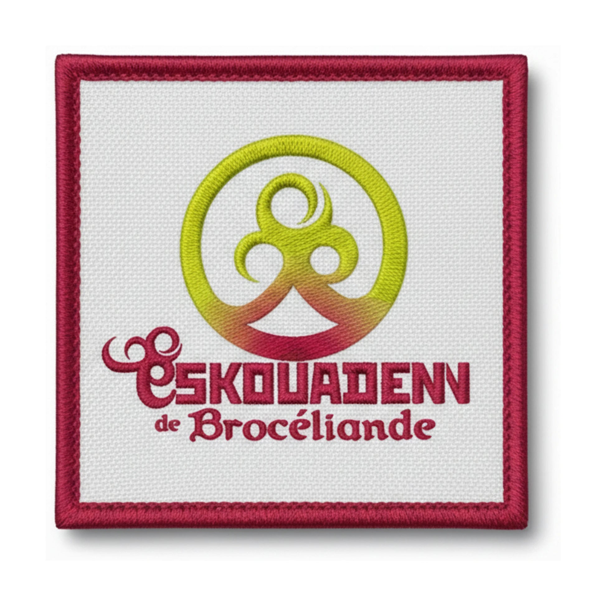 Patch brodé ESKOUADENN BROCELIANDE Football logo