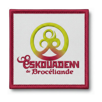 Patch brodé ESKOUADENN BROCELIANDE Football logo