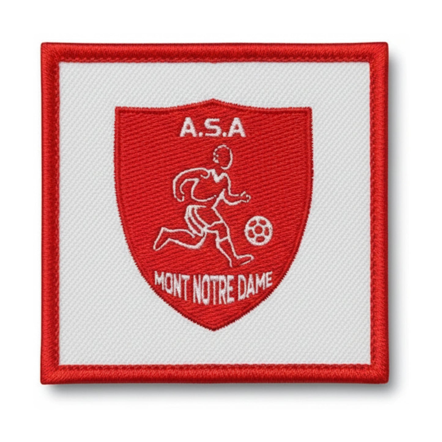 Patch brodé A.S. AV. DE MONT NOTRE DAME Football logo