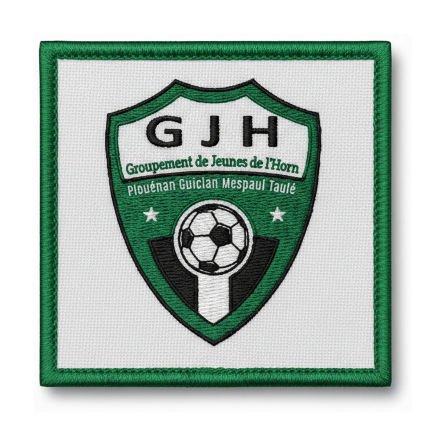 Patch brodé GJ DE L'HORN PLOUENAN Football logo