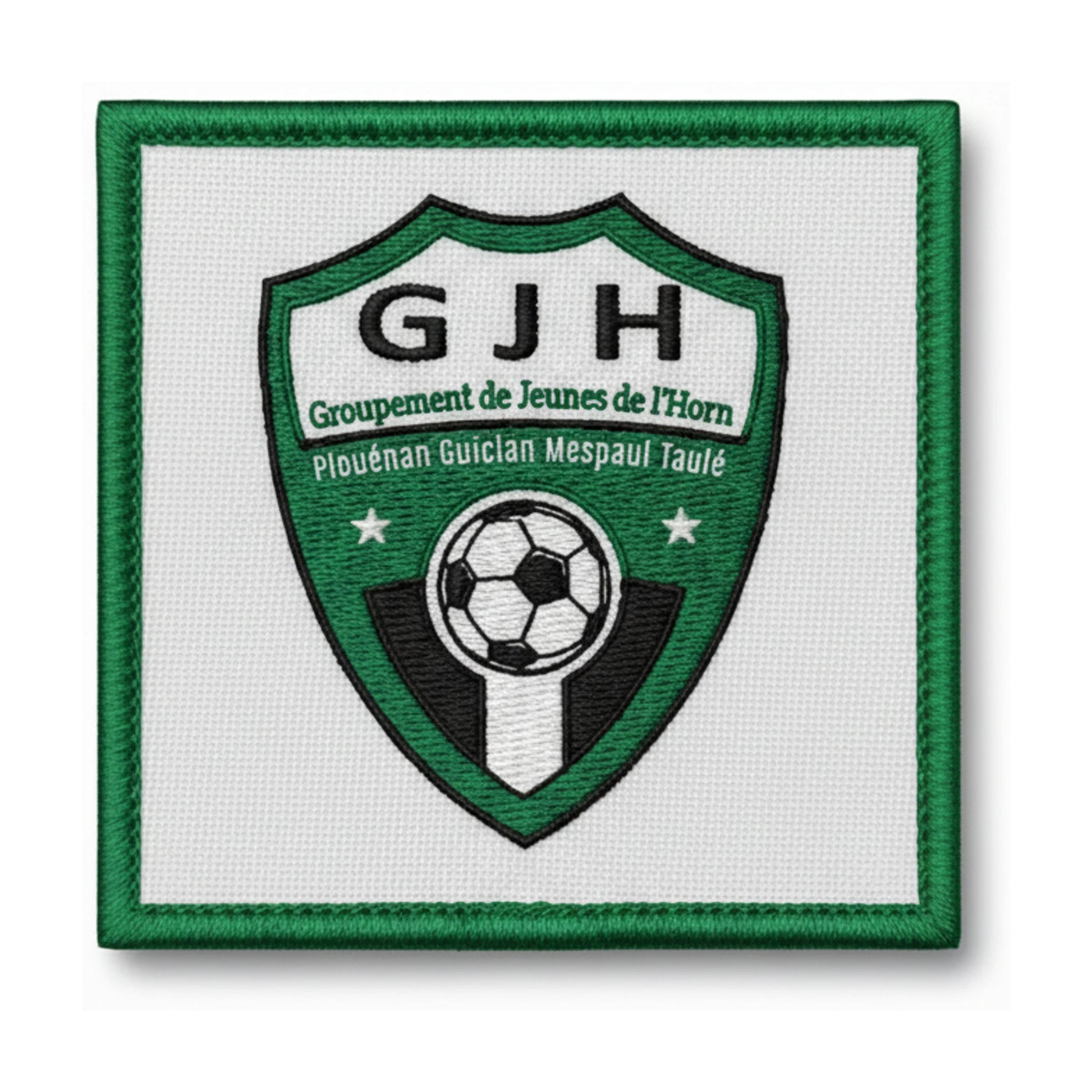 Patch brodé GJ DE L'HORN PLOUENAN Football logo