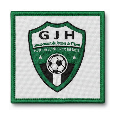 Patch brodé GJ DE L'HORN PLOUENAN Football logo