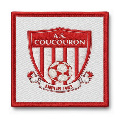 Patch brodé A.S. COUCOURON Football logo