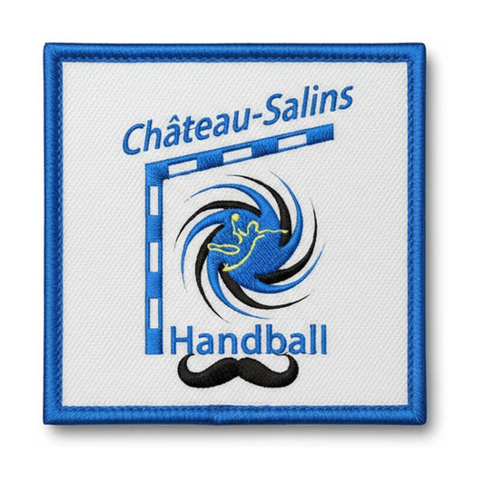 Patch brodé Chateau Salins Handball logo