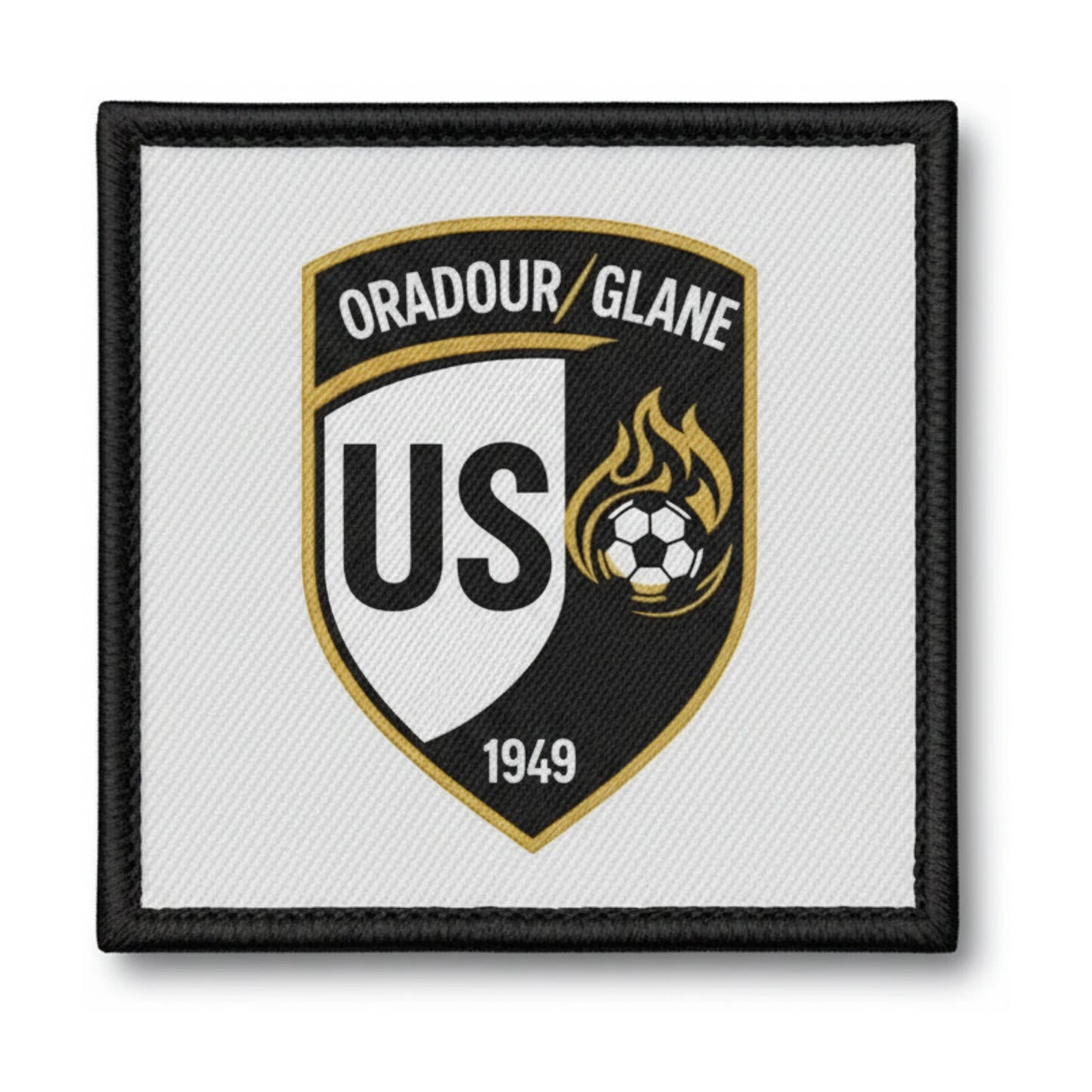 Patch brodé US Oradour S/glane Football logo