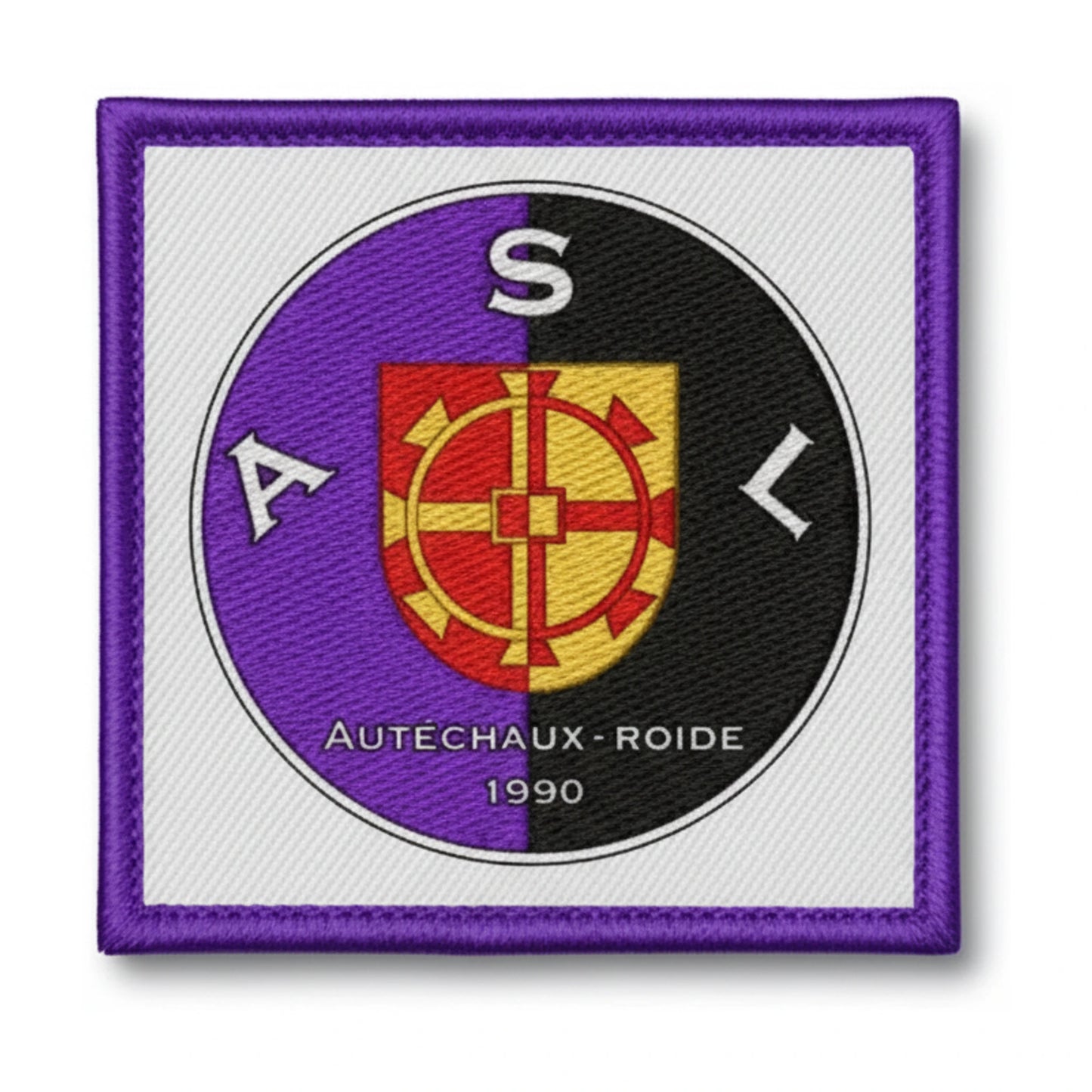 Patch brodé ASL Autechaux Roide Football logo