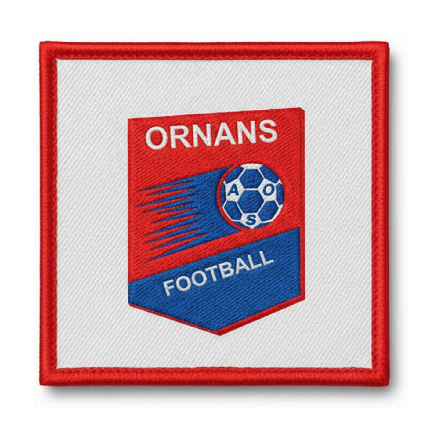 Patch brodé A.S. D'ORNANS Football logo