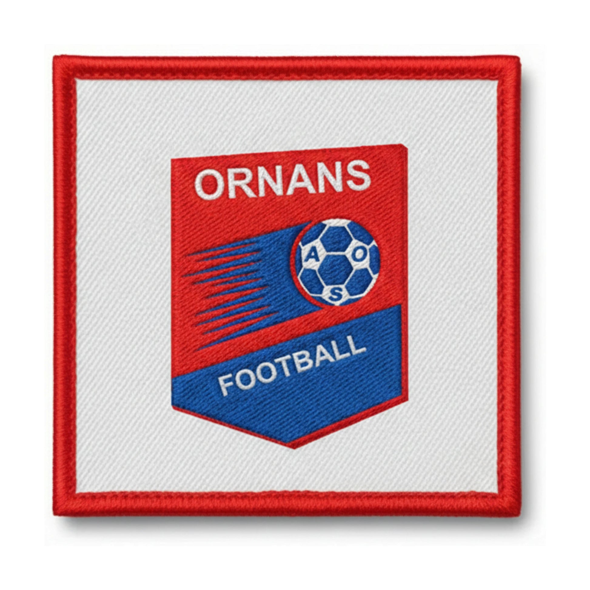 Patch brodé A.S. D'ORNANS Football logo