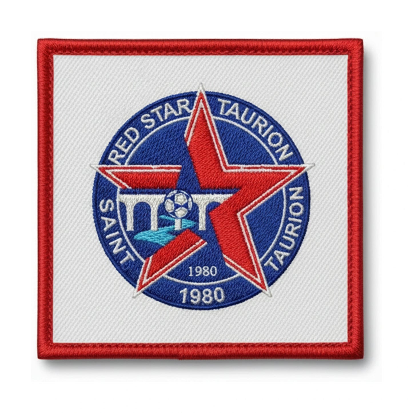 Patch brodé RSC St Priest Taurion Football logo