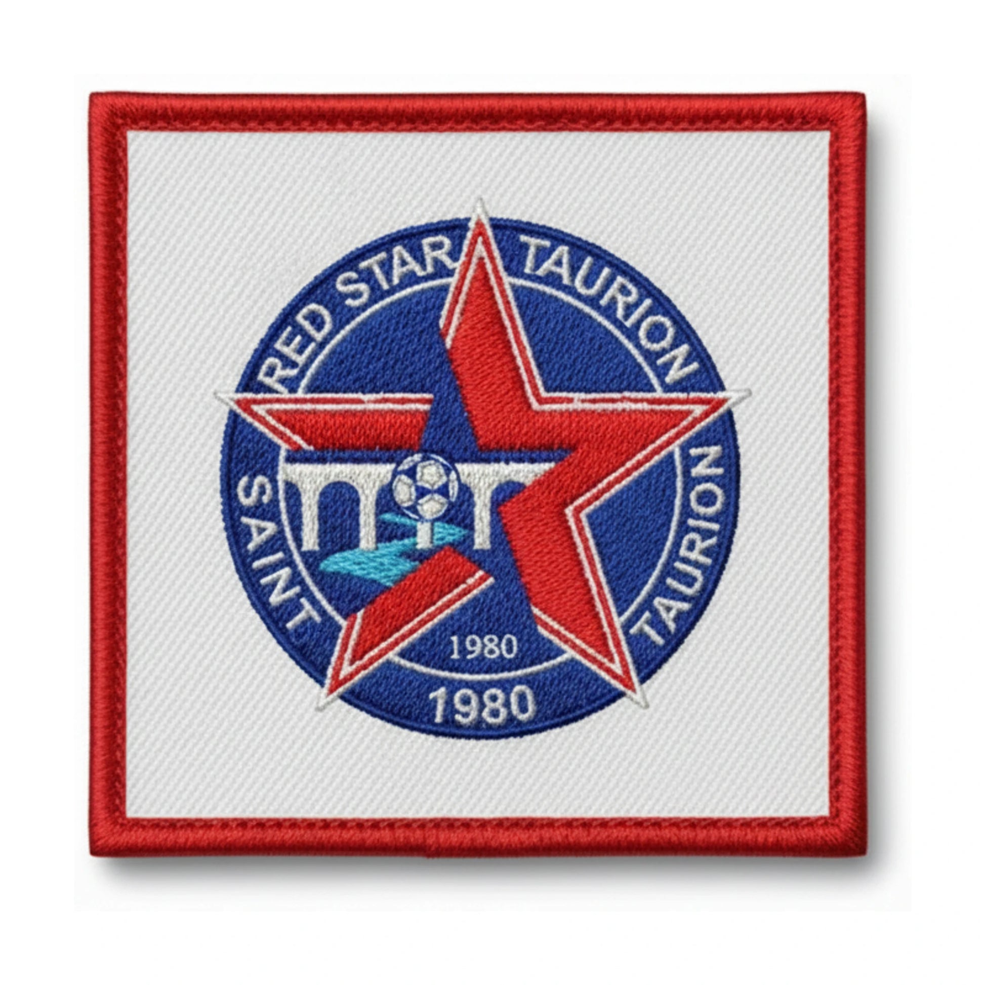 Patch brodé RSC St Priest Taurion Football logo