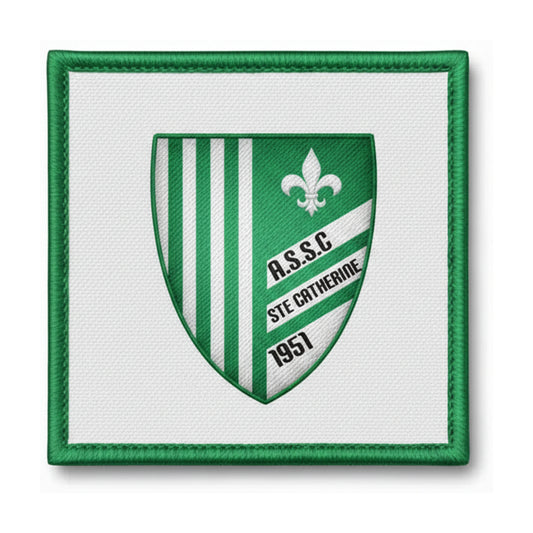 Patch brodé A.S. STE. CATHERINE DE FIERBOIS Football logo