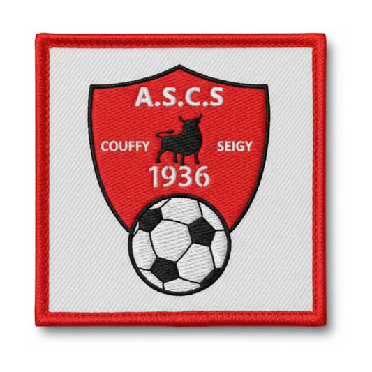 Patch brodé A.S. COUFFY / SEIGY Football logo