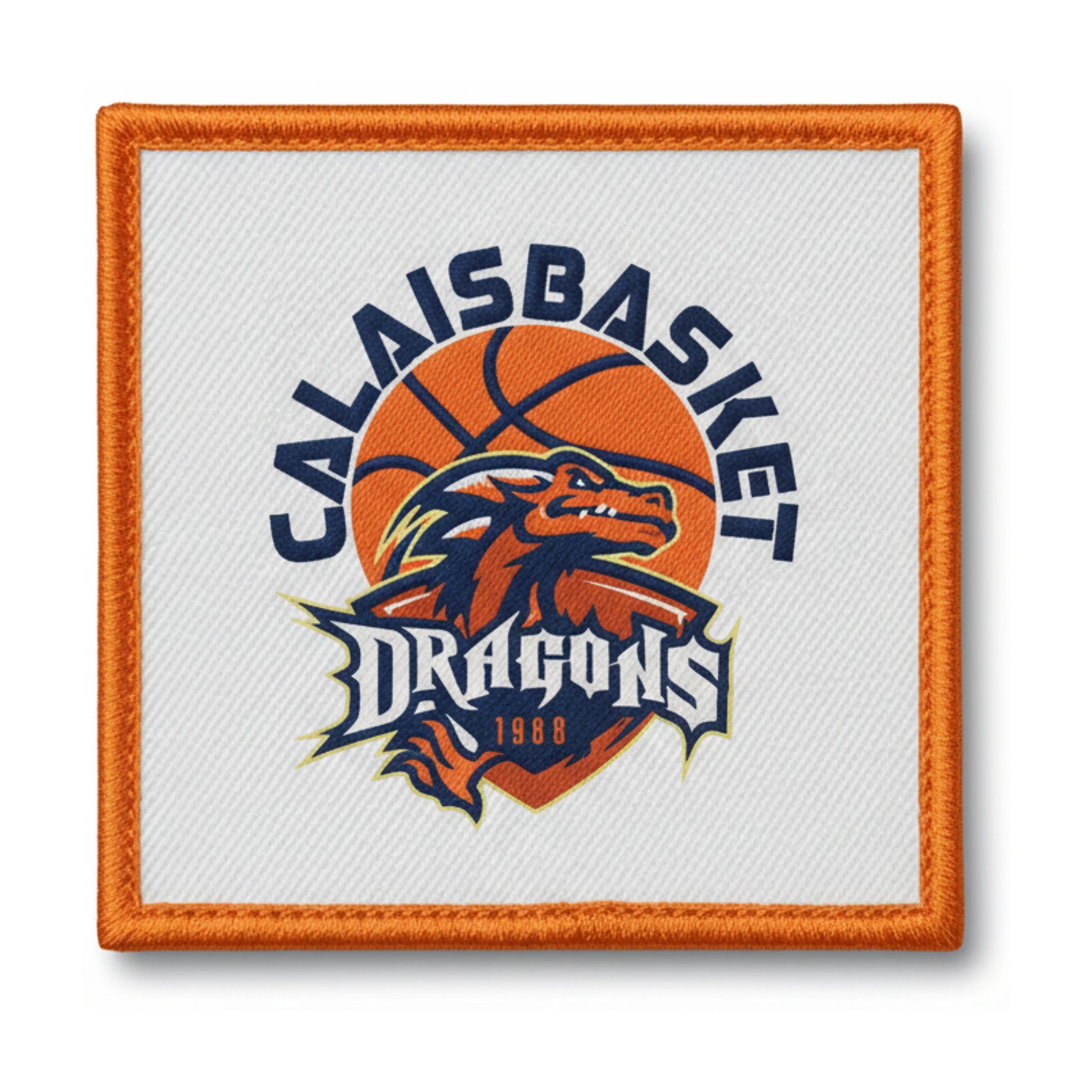 Patch brodé Lievin Basket 62 Basketball logo
