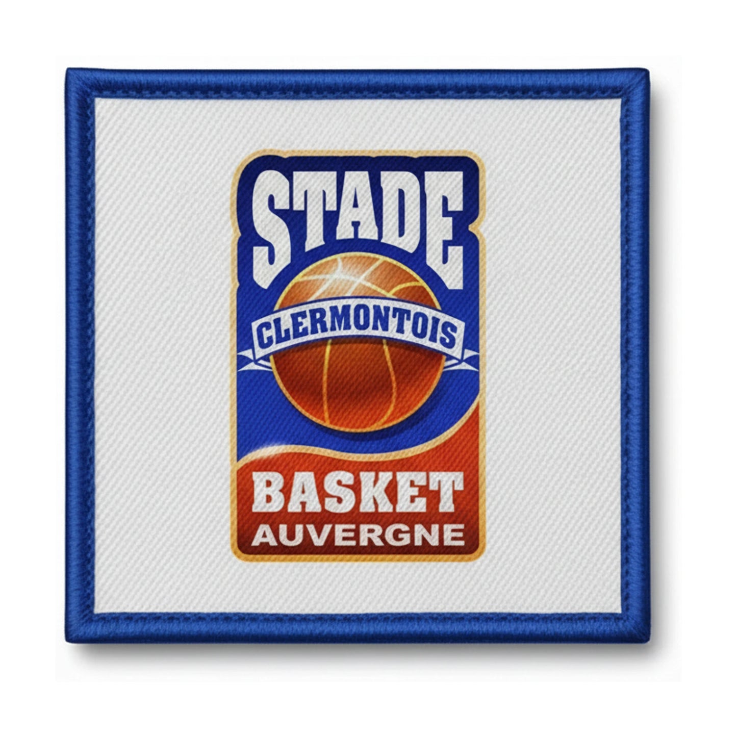 Patch brodé Stade Clermontois Basket Auvergne Basketball logo