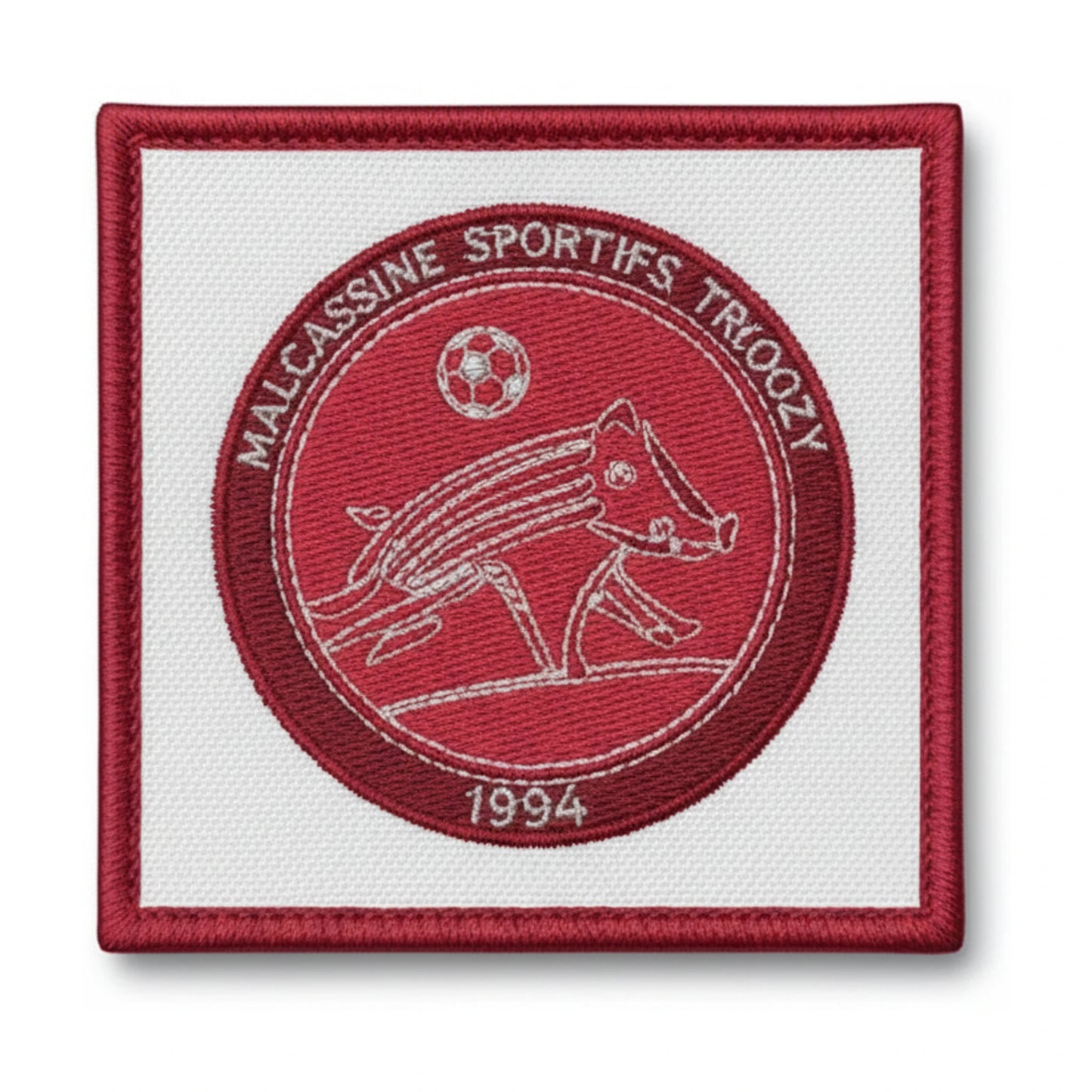 Patch brodé MARCASSINS S. TREOGAT Football logo