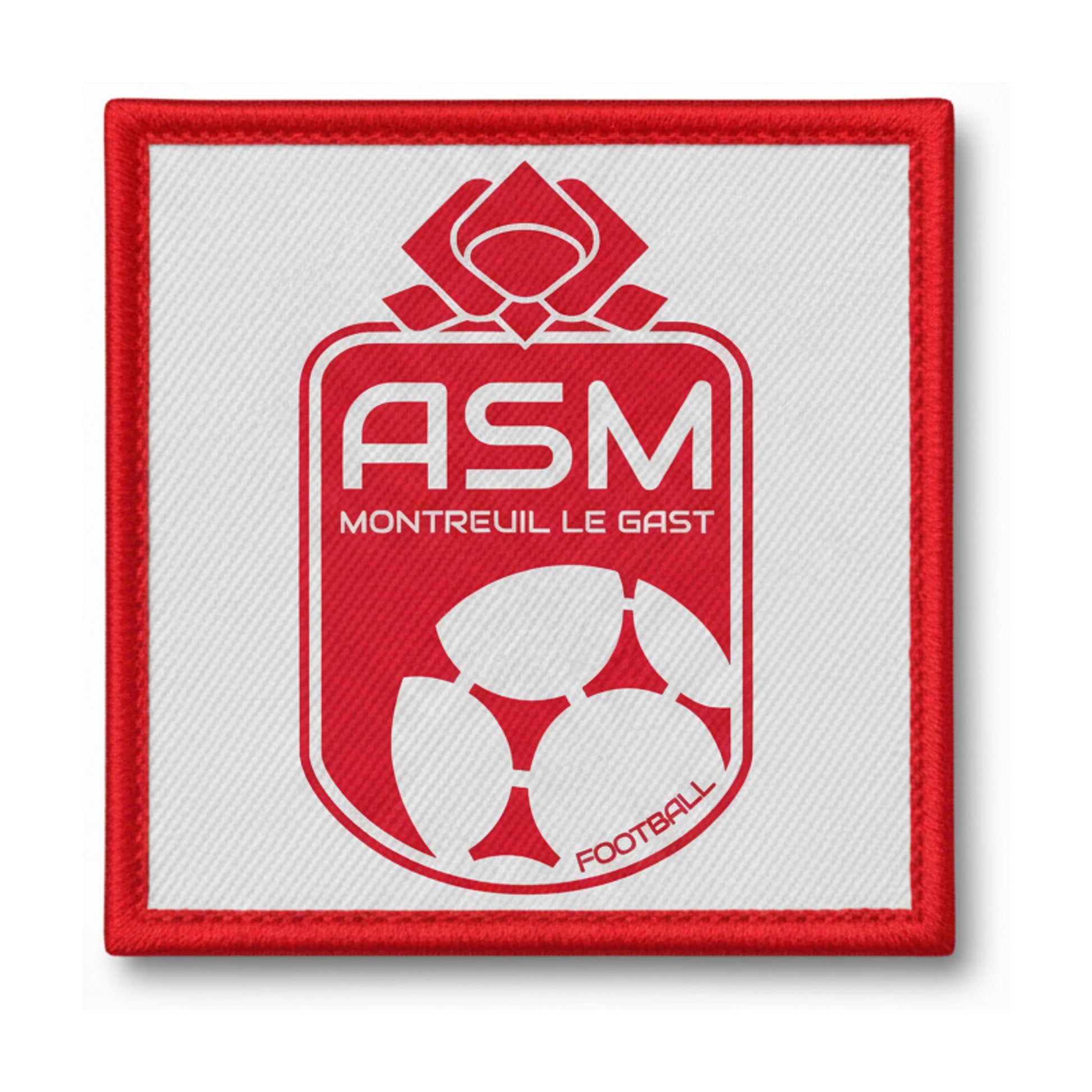 Patch brodé A.S. MONTREUIL LE GAST Football logo