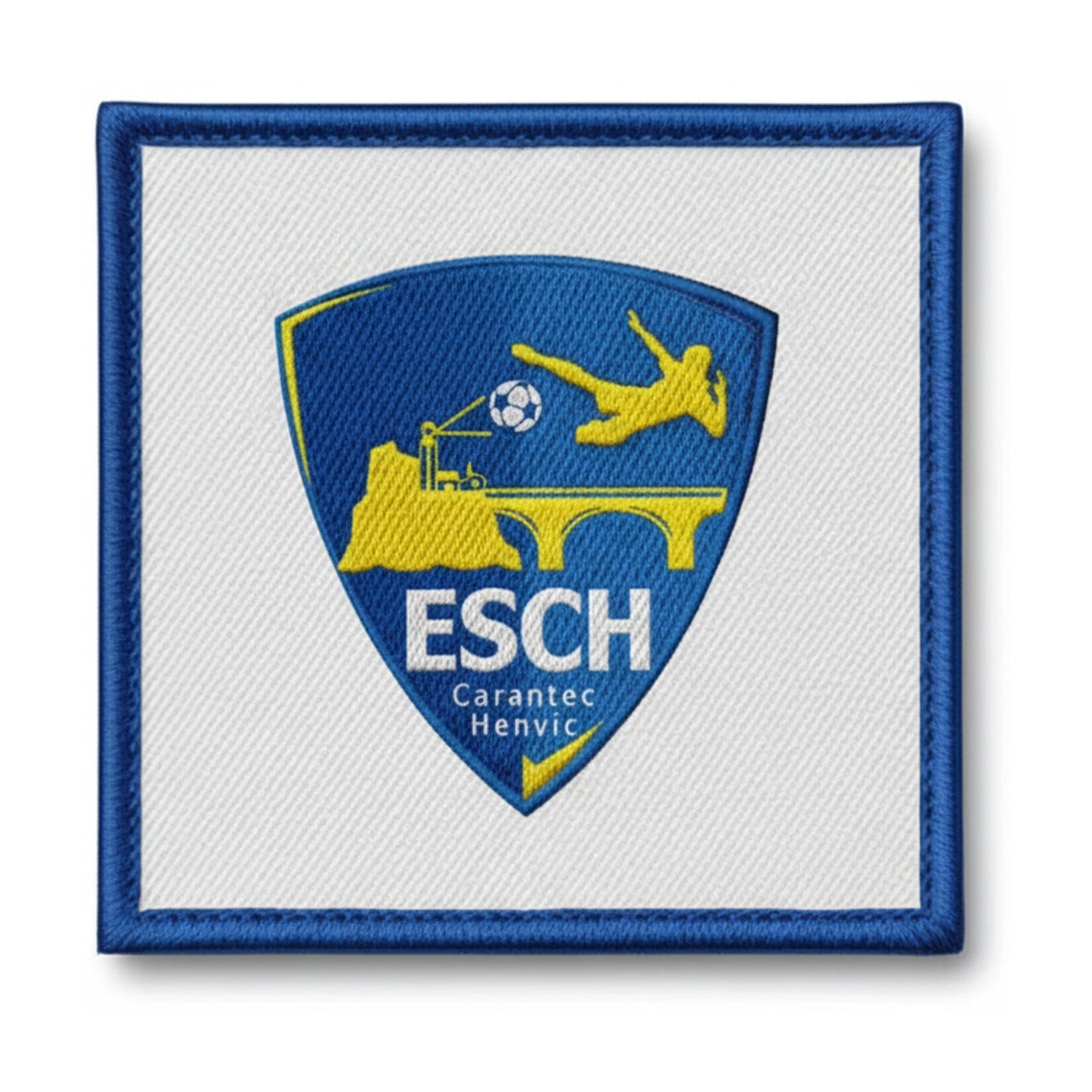 Patch brodé ENT.S. CARANTEC HENVIC Football logo