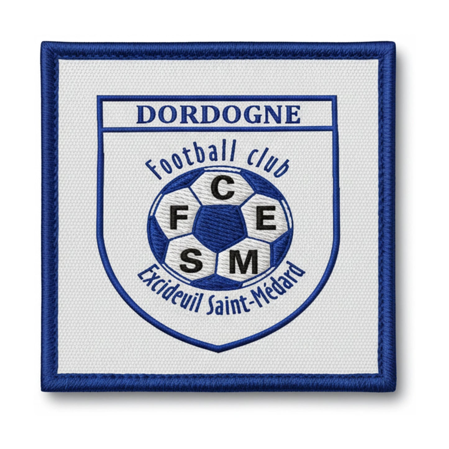 Patch brodé ASPTT POITIERS Football logo