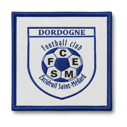 Patch brodé ASPTT POITIERS Football logo