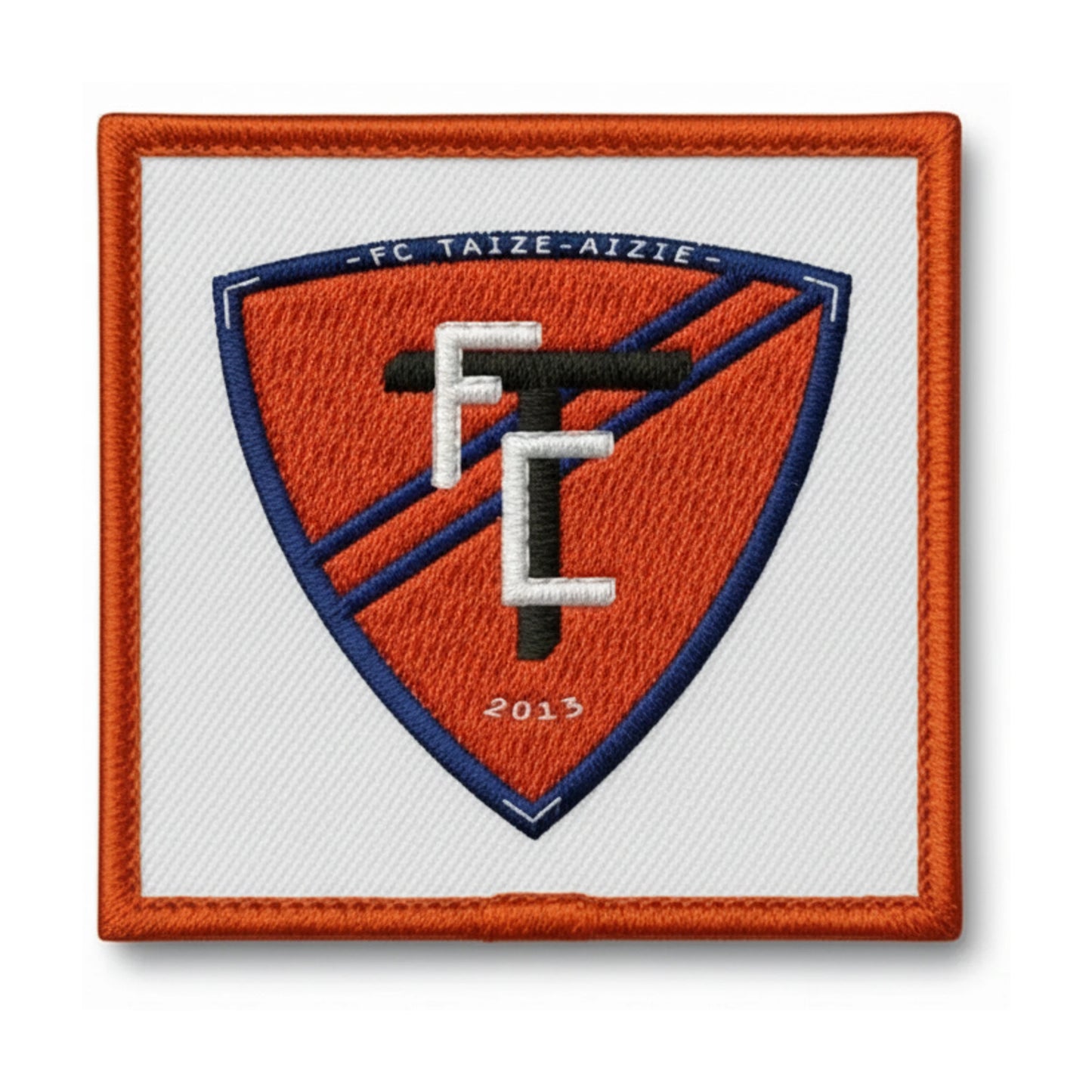 Patch brodé FC Taize Aizie Football logo