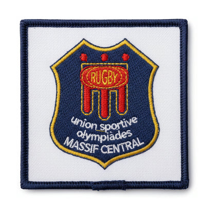 Patch brodé USO Massif Central Rugby logo