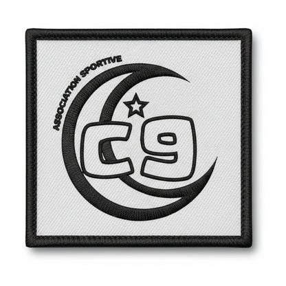 Patch brodé AS C9 Chatellerault Football logo