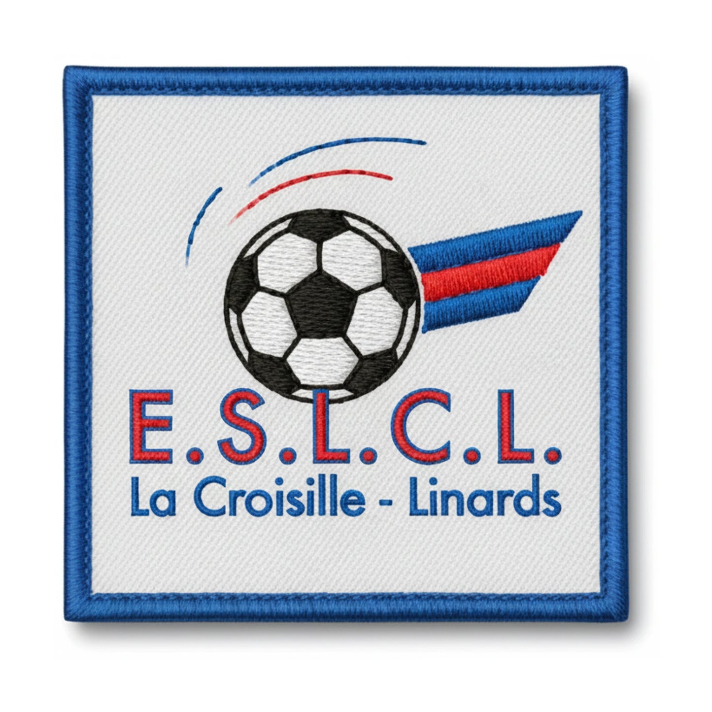 Patch brodé ENT.S. LA CROISILLE LINARDS Football logo
