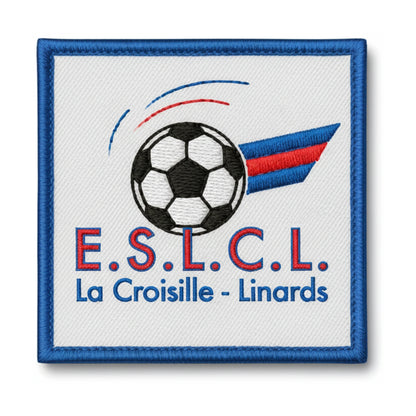 Patch brodé ENT.S. LA CROISILLE LINARDS Football logo