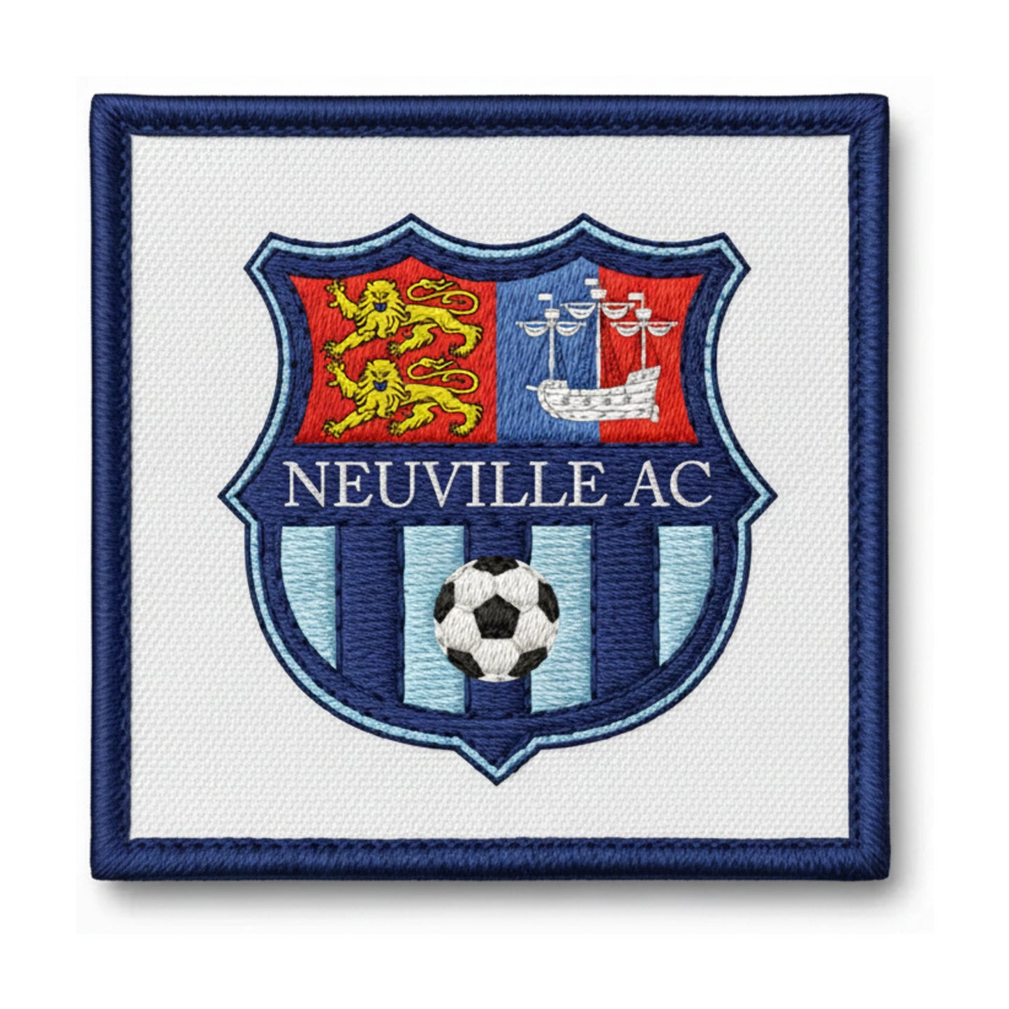 Patch brodé NEUVILLE A.C. Football logo