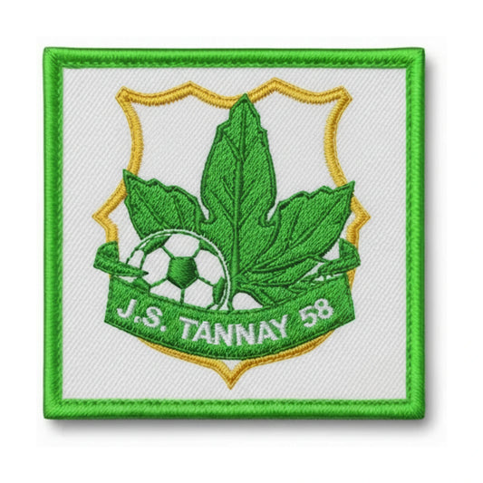 Patch brodé JS Tannay Football logo