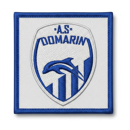Patch brodé A. S. DE DOMARIN Football logo