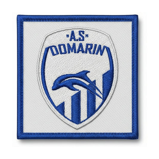 Patch brodé A. S. DE DOMARIN Football logo