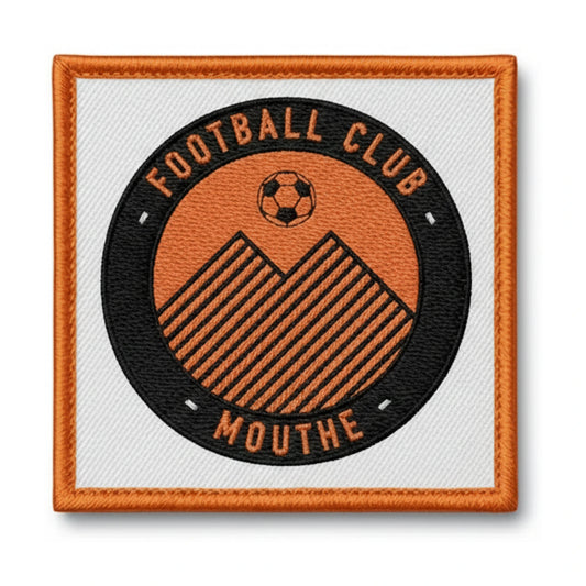 Patch brodé AS De Mouthe Football logo