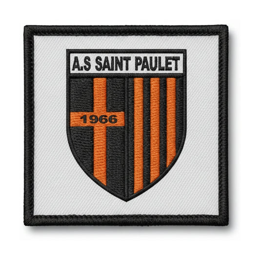 Patch brodé A.S. ST PAULET Football logo