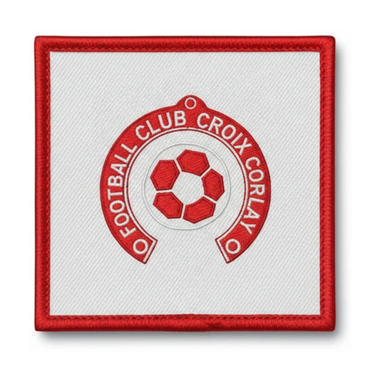Patch brodé F.C. LA CROIX CORLAY Football logo