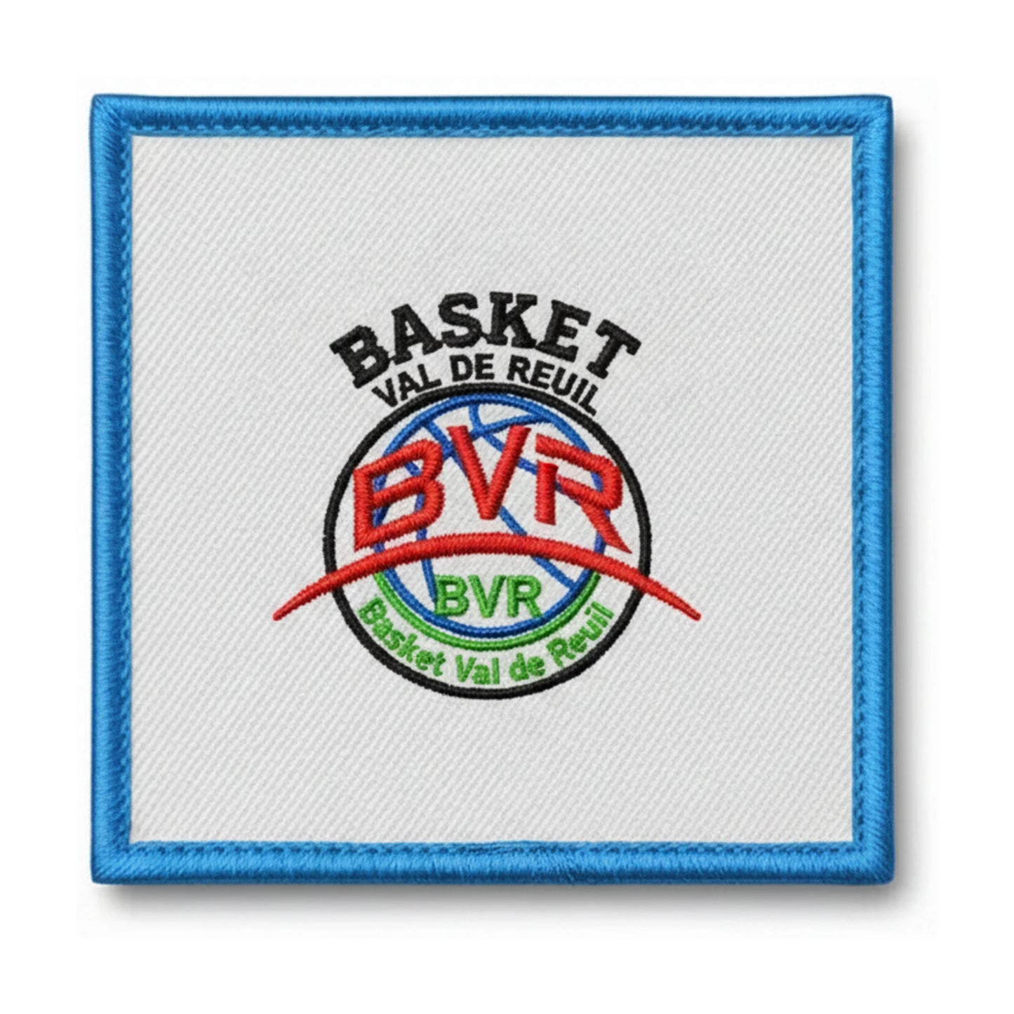Patch brodé Saint Jean la Bussiere Basket Basketball logo